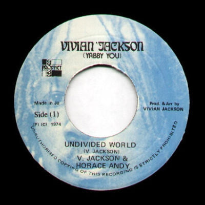 VIVIAN JACKSON / HORACE ANDY - Undivided World