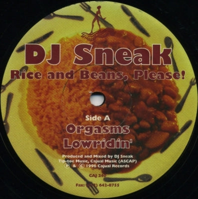 DJ SNEAK - Rice And Beans, Please!