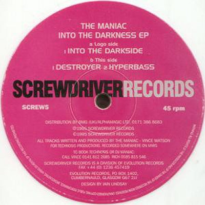 THE MANIAC - Into The Darkness EP