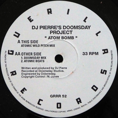 DJ PIERRE'S DOOMSDAY PROJECT - Atom Bomb