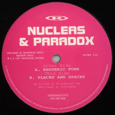 NUCLEAS & PARADOX - Esoteric Funk / Places And Spaces