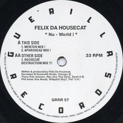 FELIX DA HOUSECAT - Nu-World!