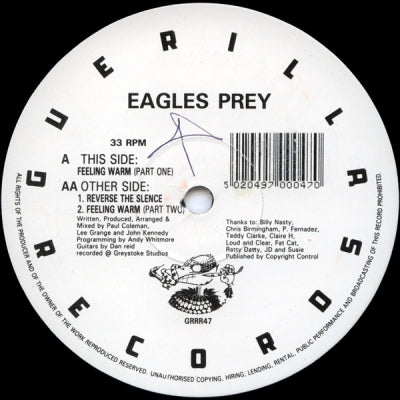 EAGLES PREY - Feeling Warm / Reverse The Silence