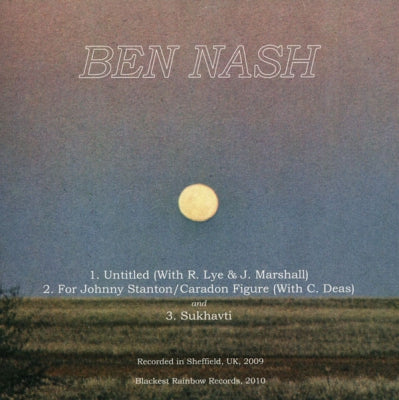 BEN NASH / MAGIC LANTERN  - Ben Nash / Magic Lantern