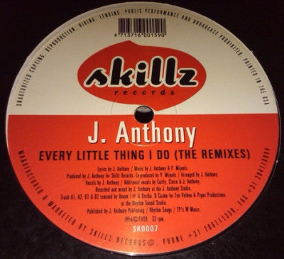 J. ANTHONY FEATURING GRAPHICS - Every Little Thing I Do featuring Graphics