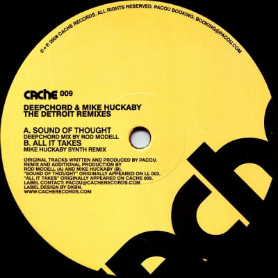 DEEPCHORD & MIKE HUCKABY - The Detroit Remixes