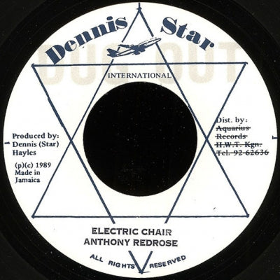 ANTHONY RED ROSE - Electric Chair / Version.