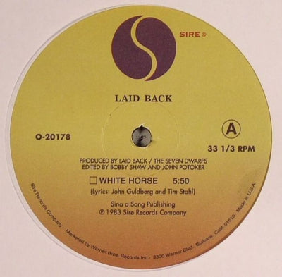 LAIDBACK / SOFTCELL - White Horse / Tainted Love / Where Did Our Love Go