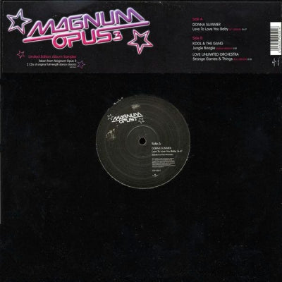 DONNA SUMMER / KOOL AND THE GANG / LOVE UNLIMITED - Magnum Opus 3 Sampler