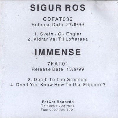 SIGUR ROS - Svefn-G-Englar