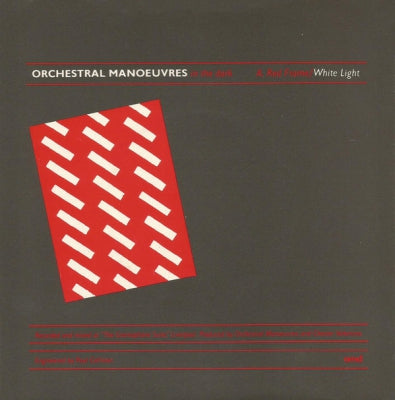 OMD (ORCHESTRAL MANOEUVRES IN THE DARK) - Red Frame / White Light