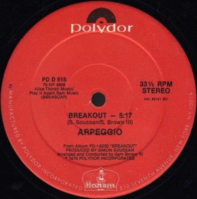 ARPEGGIO - Saturday Night - Breakout