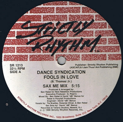 DANCE SYNDICATION - Fools In Love