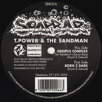 T. POWER & SANDMAN - Born 2 Dark / Oedipus Complex