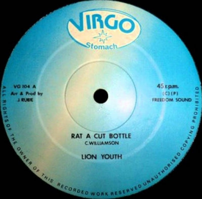 LION YOUTH - Rat A Cut Bottle / Rat A Cut Dub