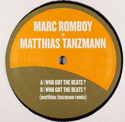 MARC ROMBOY VS. MATTHIAS TANZMANN - Who Got The Beats?