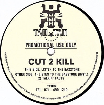 CUT 2 KILL - Listen To The Basstone