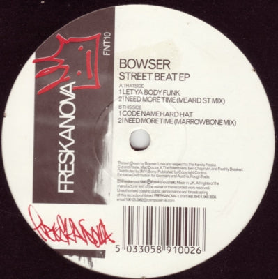 BOWSER - Street Beat EP