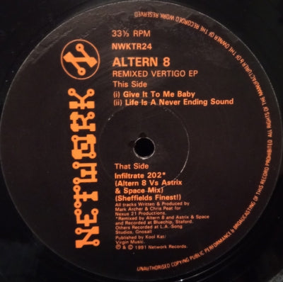 ALTERN 8 - Remixed Vertigo EP