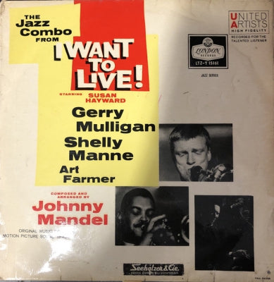GERRY MULLIGAN, SHELLY MANNE & ART FARMER - The Jazz Combo From "I Want To Live!"
