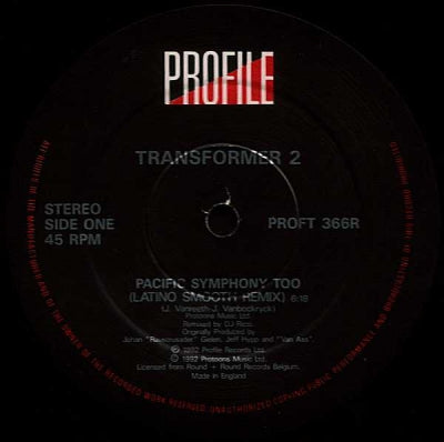TRANSFORMER 2 - Pacific Symphony Too