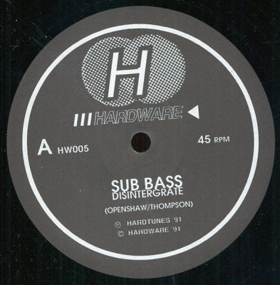 SUB BASS - Disintergrate / Asylum