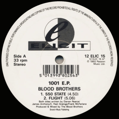 THE BLOOD BROTHERS - 1001 E.P.