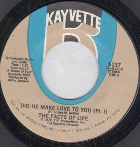 THE FACTS OF LIFE - Did He Make Love To You (Part's 1 & 2).
