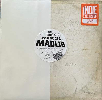 MADLIB - Rock Konducta (Part 1) (19 Instrumental Hip-Hop Tracks).