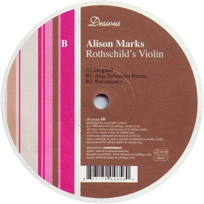ALISON MARKS - Rothschild's Violin / Focomentry