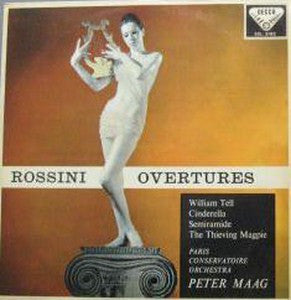 THE PARIS CONSERVATOIRE ORCHESTRA - Rossini Overtures