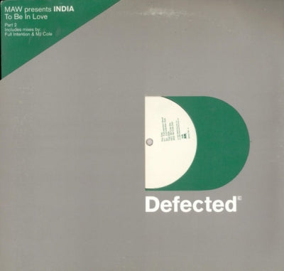 MASTERS AT WORK feat. INDIA - To Be In Love