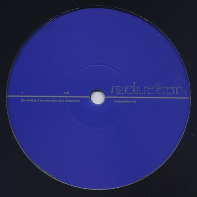 POPULATION ONE - A Simpler Form
