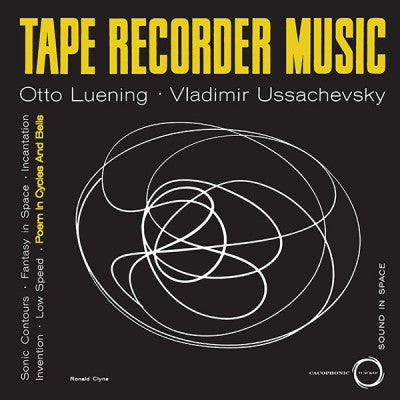 OTTO LUENING / VLADIMIR USSACHEVSKY - Tape Recorder Music