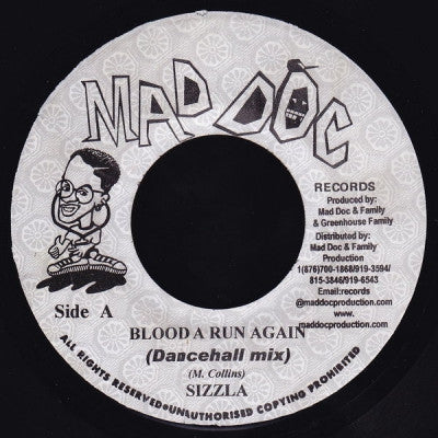 SIZZLA - Blood A Run Again (Radio & Dancehall Edits)