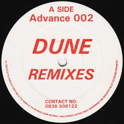 DUNE - Too Much (Remixes)