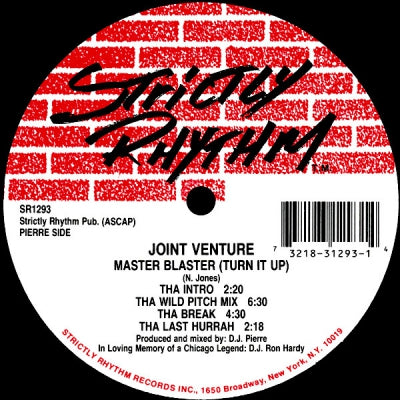 JOINT VENTURE - Master Blaster / Somewhere in Space