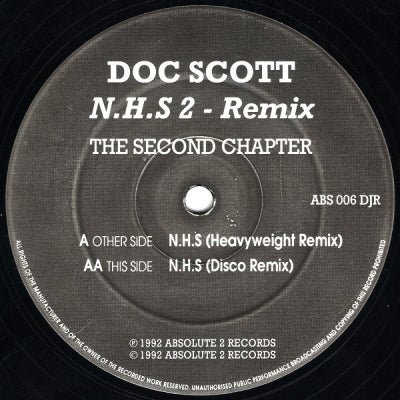 DOC SCOTT - The N.H.S. E.P. Vol 2 - The Second Chapter (Remix)