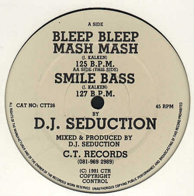 D.J. SEDUCTION - Bleep Bleep Mash Mash