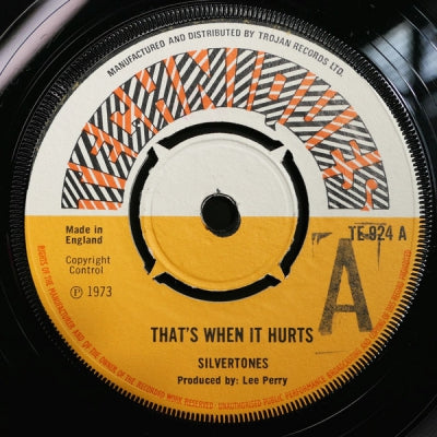 SILVERTONES - That's When It Hurts
