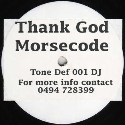 MORSECODE - Thank God