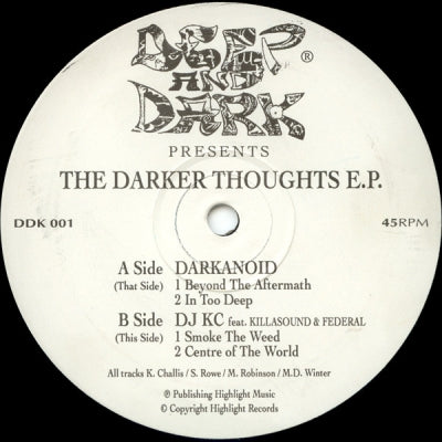 DARKANOID & DJ KC - The Darker Thoughts E.P.