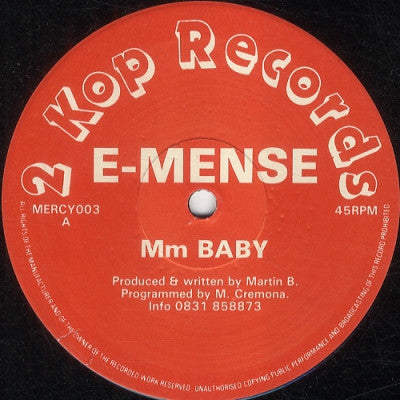 E-MENSE - Mm Baby / Emense Hardcore