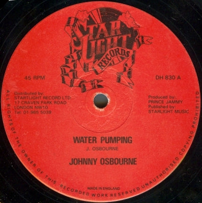 JOHNNY OSBOURNE / WAYNE SMITH - Water Pumping / Music On My Mind