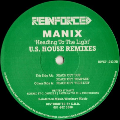 MANIX - Heading To The Light (U.S. House Remixes)