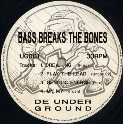 VARIOUS ARTISTS - Bass Breaks The Bones E.P