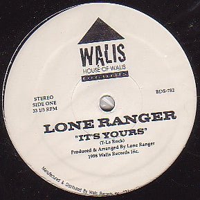LONE RANGER (Q-TIP) - It's Yours / The Consequences