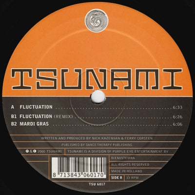 NICK K - Fluctuation / Mardi Gras