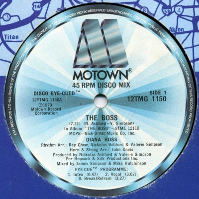 DIANA ROSS - The Boss