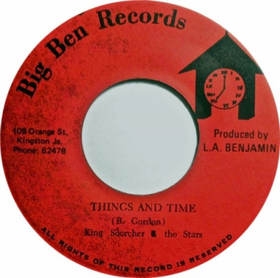 KING SCORCHER & THE STARS - Things And Time / Version